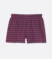 New Look Blue Check Boxers